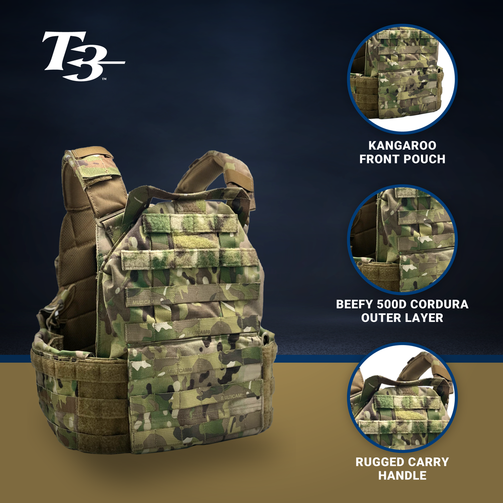 T3 Geronimo Plate Carrier – Top Tier Tactical