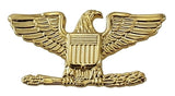 Metal Rank Insignia, 2 Posts & Clutch Backs, Pairs, Mini-3/4" Wide