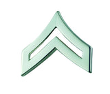 Metal Rank Insignia, 2 Posts & Clutch Backs, Pairs, Mini-3/4" Wide