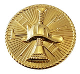 Metal Firefighter Rank Insignia
