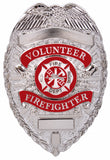 Deluxe Volunteer Fire Department Badge