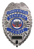 Deluxe "Concealed Weapons Permit" Badge