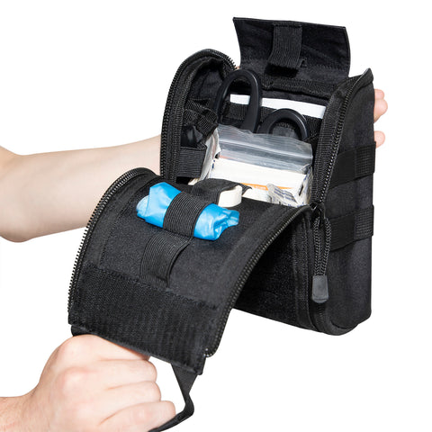 Fast Action MOLLE Medical Pouch - Black