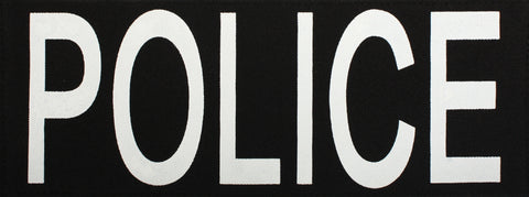Police Placard (4" X 10 3/4")