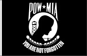 Deluxe POW-MIA Flag 3' x 5'