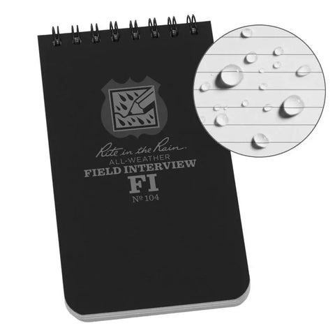 N° 104 Field Interview Notebook
