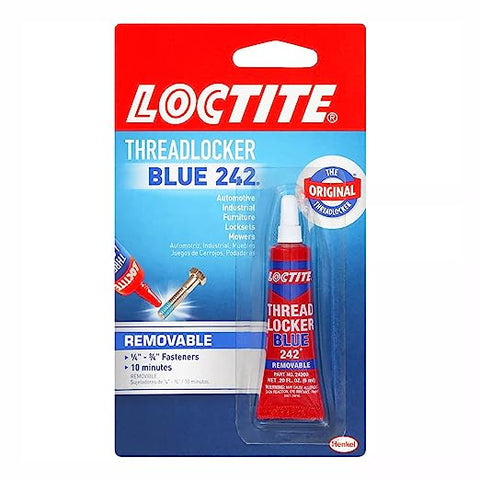 Loctite Threadlocker Blue 242 Nut/Bolt Locke