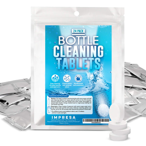24 Pack Bottle Cleaning Tablets