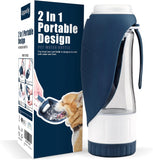2 In 1 Portable Design Pet Water Bottle