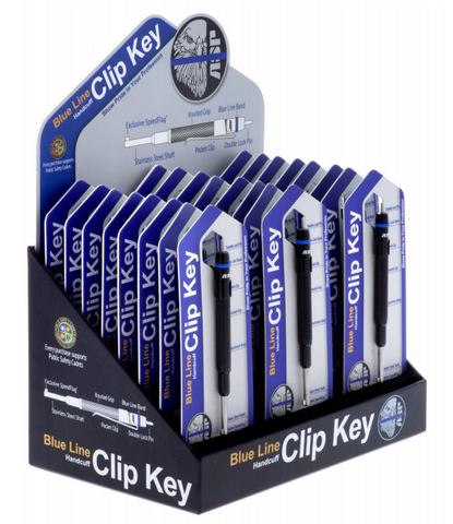 Blue Line Handcuff Key