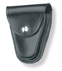 Handcuff Case (hinged) - Hi Gloss Silver Snap