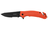 Barricade - Serrated 3.5" Drop Point Blade