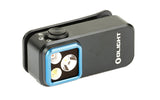 Oclip Pro Clip on Flashlight with Floodlight Spotlight and Red Light