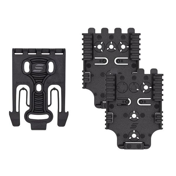 QLS Platform Kit, 1 Male & 1 Female, Mounting Hardware, Polymer, Black ...