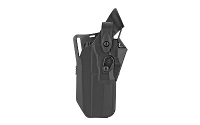 Safariland, 7360RDS, ALS/SLS Mid-Ride Level-III Retention Holster, Fits Sig Sauer P320RX/P320 X-VTAC/M17/X-Full Streamlight TLR-7, Surefire XC-1/XC-2, Nightstick TCM 550, or Inforce APLc, Kydex, Black, Right Hand