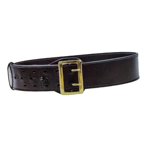 Hi Gloss Sam Browne Belt with Hook Velcro