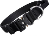 TSPRO Tactical Dog Collar Nylon with Quick Release