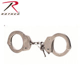 Rothco Double Lock Nickel Plated Steel Handcuffs