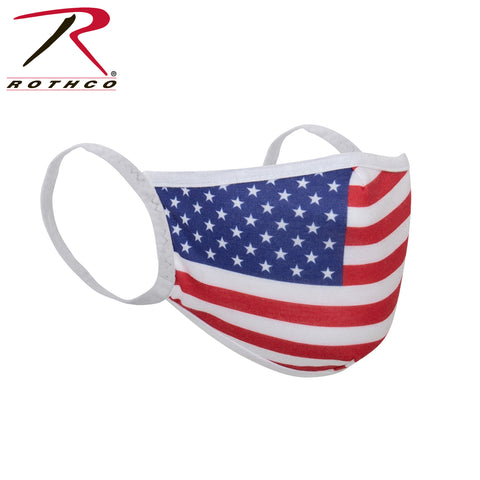 Rothco US Flag Reusable 3 Layer Facemask