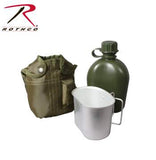 Rothco 3 Piece Canteen Kit With Cover & Aluminum Cup