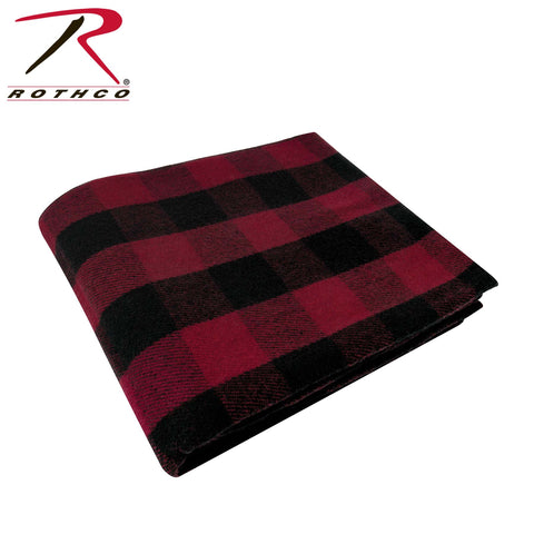 Rothco Plaid Wool Blanket 62"x 80"