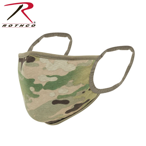 Rothco Reusable 3-Layer Polyester Face Mask - OCP