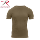 Rothco Athletic Fit Solid Color Military T-Shirt