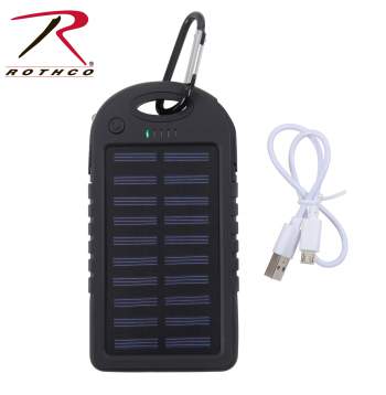 Rothco Waterproof Solar Power Bank