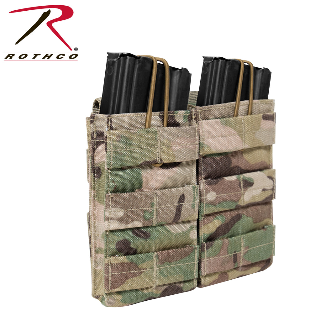 Rothco MOLLE Open Top Double Mag Pouch
