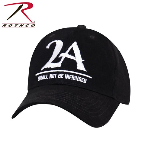 Rothco 2A "Shall Not Be Infringed" Low Profile Cap - Black