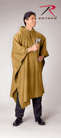 Rothco G.I. Type Military Rip-Stop Poncho