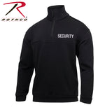 Rothco Security 1/4 Zip Job Shirt - Black