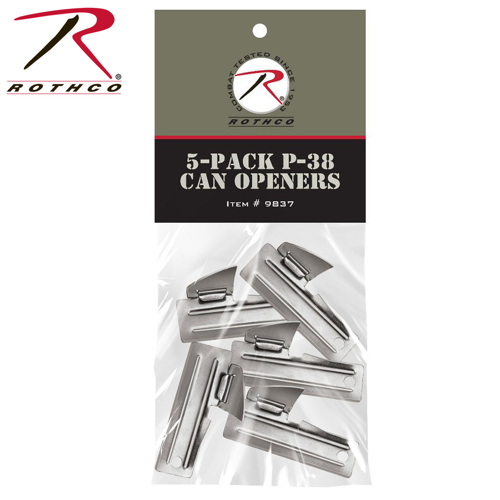 Rothco 5-pack P-38 Can Openers