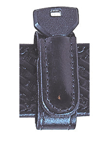 Stallion Leather Belt Keeper with Key Slot