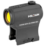 Holosun Technologies, Micro Red Dot, Red Dot, Black, 2MOA Dot, Hight and Low Mount, Bottom Battery Tray