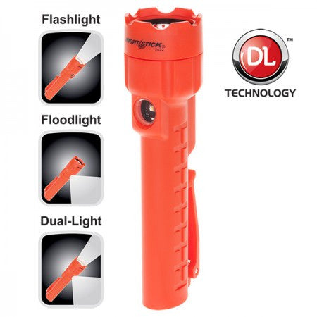 Nightstick Dual-Light™ Flashlight w/Dual Magnets