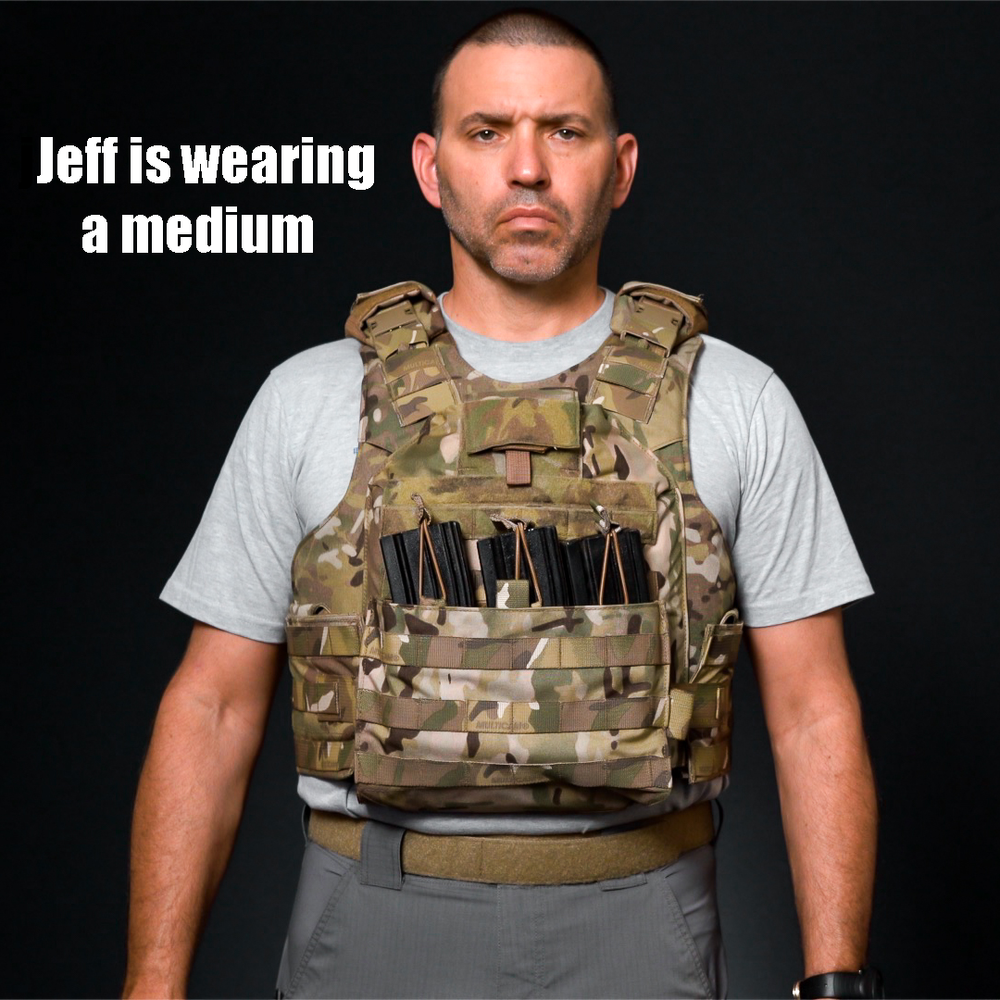 T3 Geronimo 2 Plate Carrier with Quad Release System – Top Tier