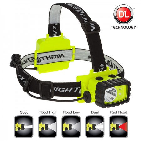 Nightstick Intrinsically Safe Permissible Multi-Function Dual-Light™ Headlamp