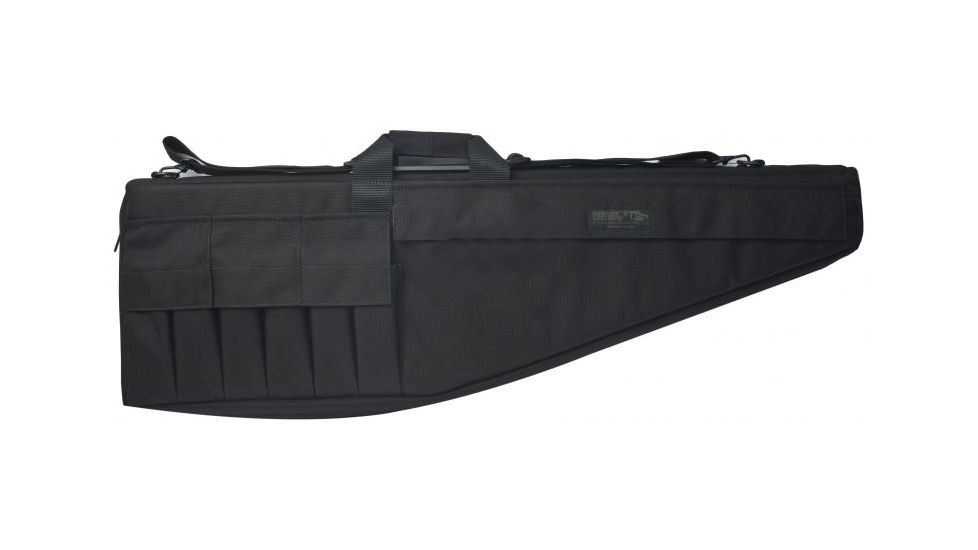 Assault Systems Rifle Case, 28", Black, Fits Steyr AUG, Mini 14 w/ folding stock and similar
